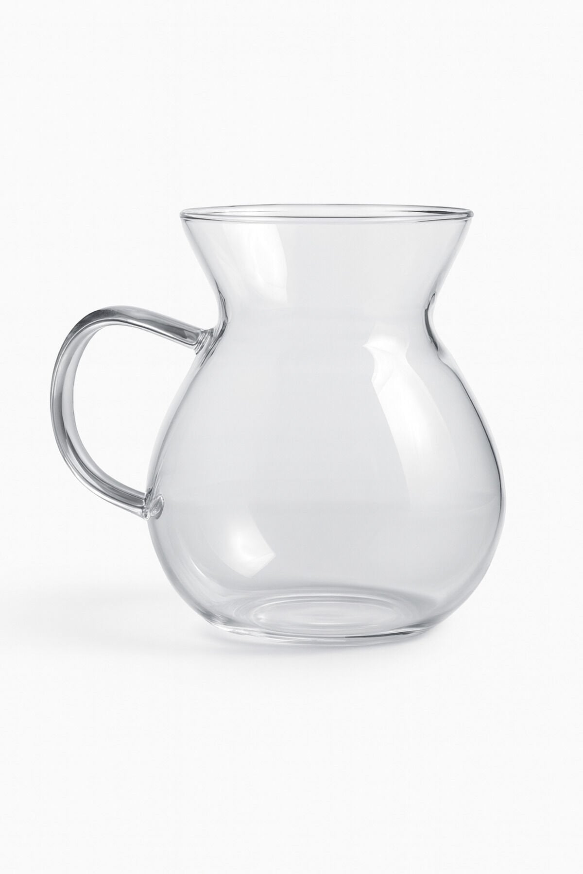 3'lü Borosilikat Cam Tombul Kupa Çay Bardak 200 ml