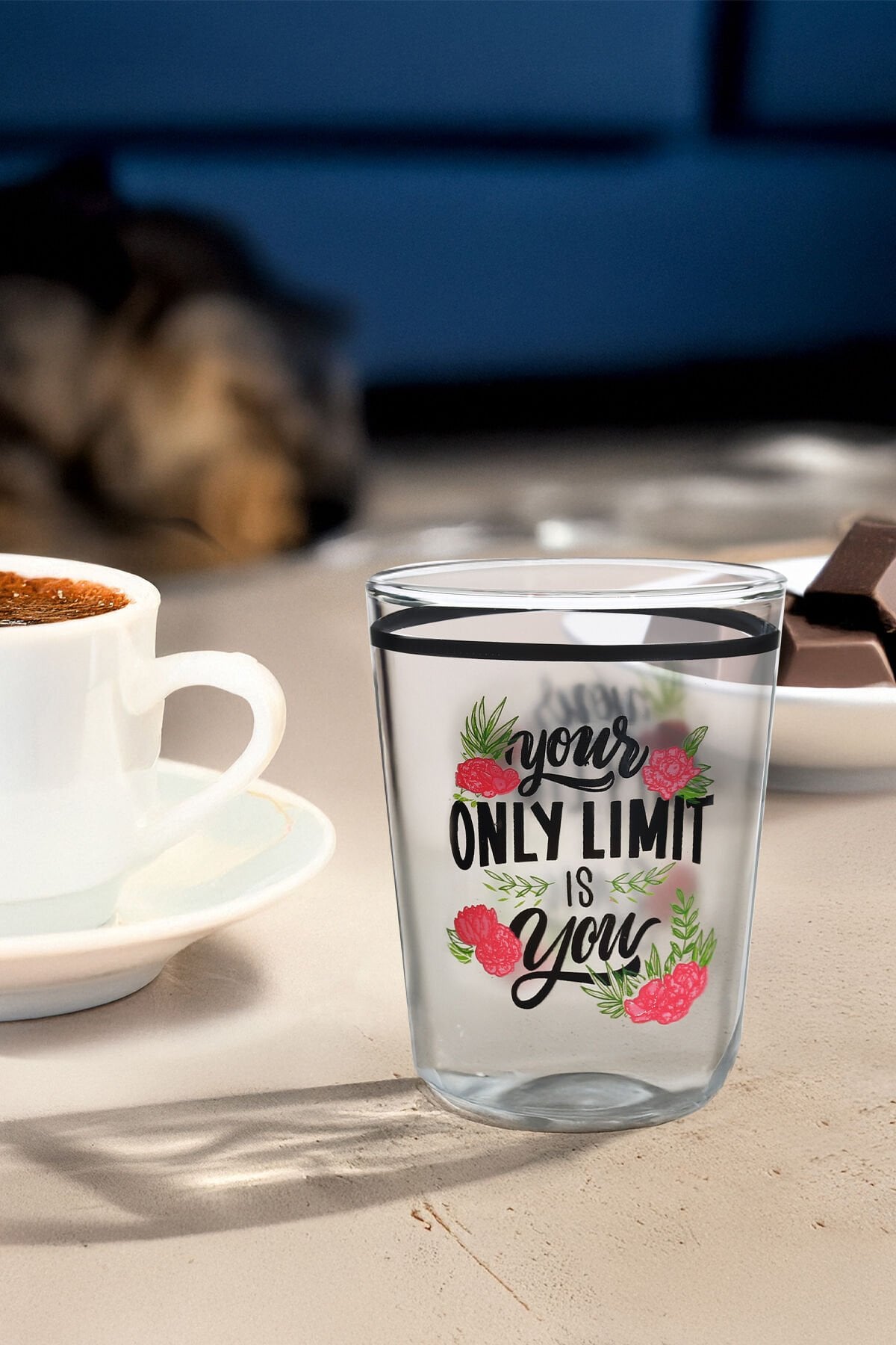 Otto 6'lı Kahve Yanı Bardak 120 cc Only limit is you