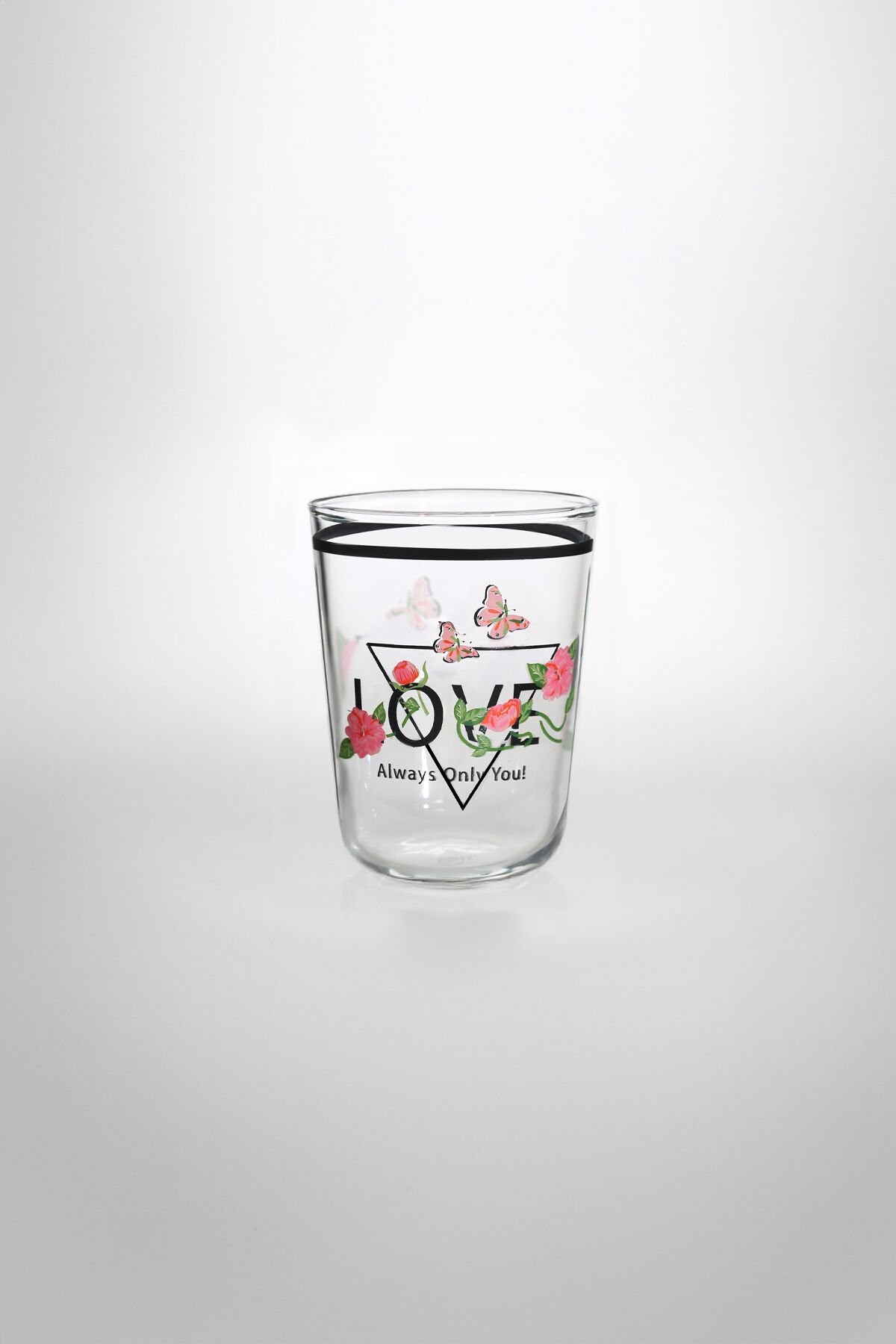 Otto 6'lı Kahve Yanı Bardak 120 cc Love