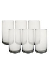 Siena 6'lı Meşrubat Bardağı Antrasit Gri 365 CC