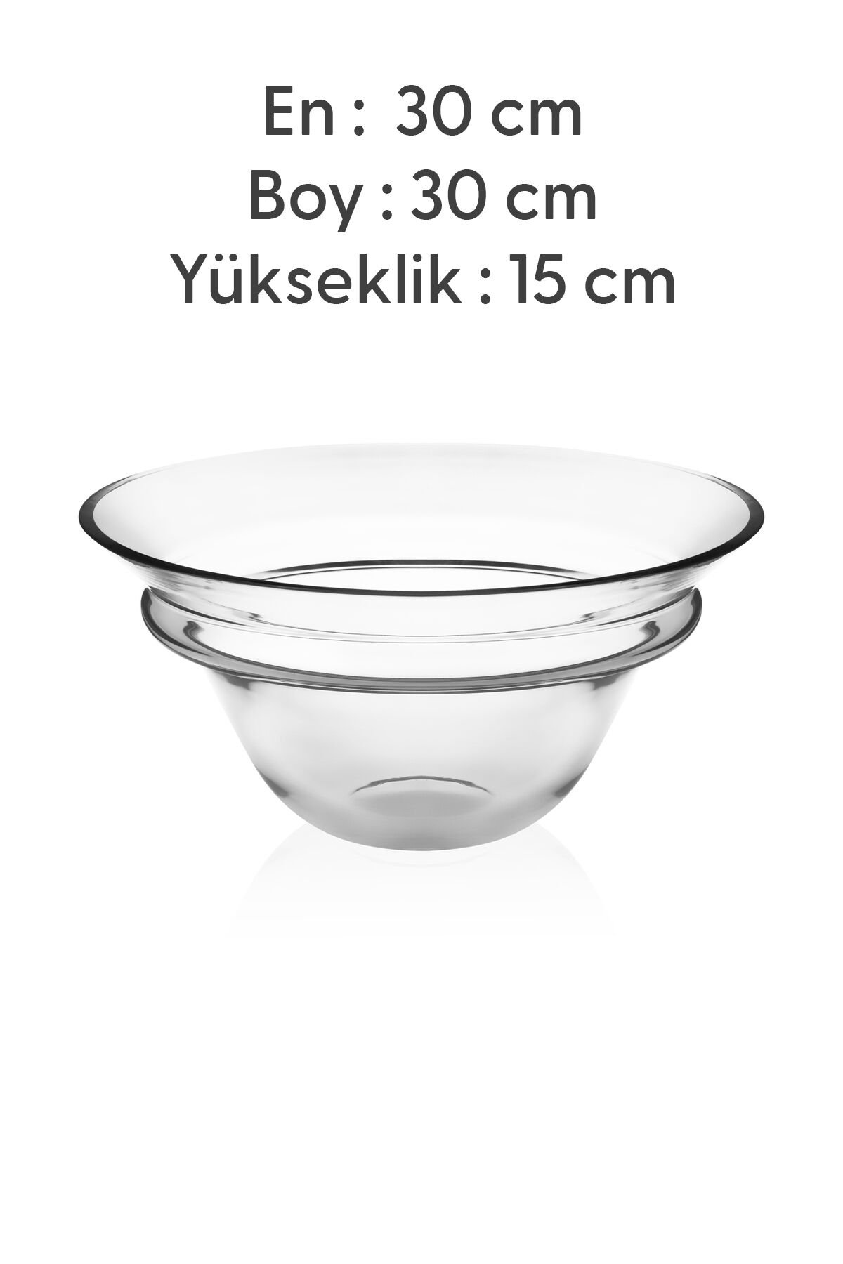 Milano - Yuvarlak Soğuk Kesim El Yapımı Meyvelik & Salata Kase Büyük Derin