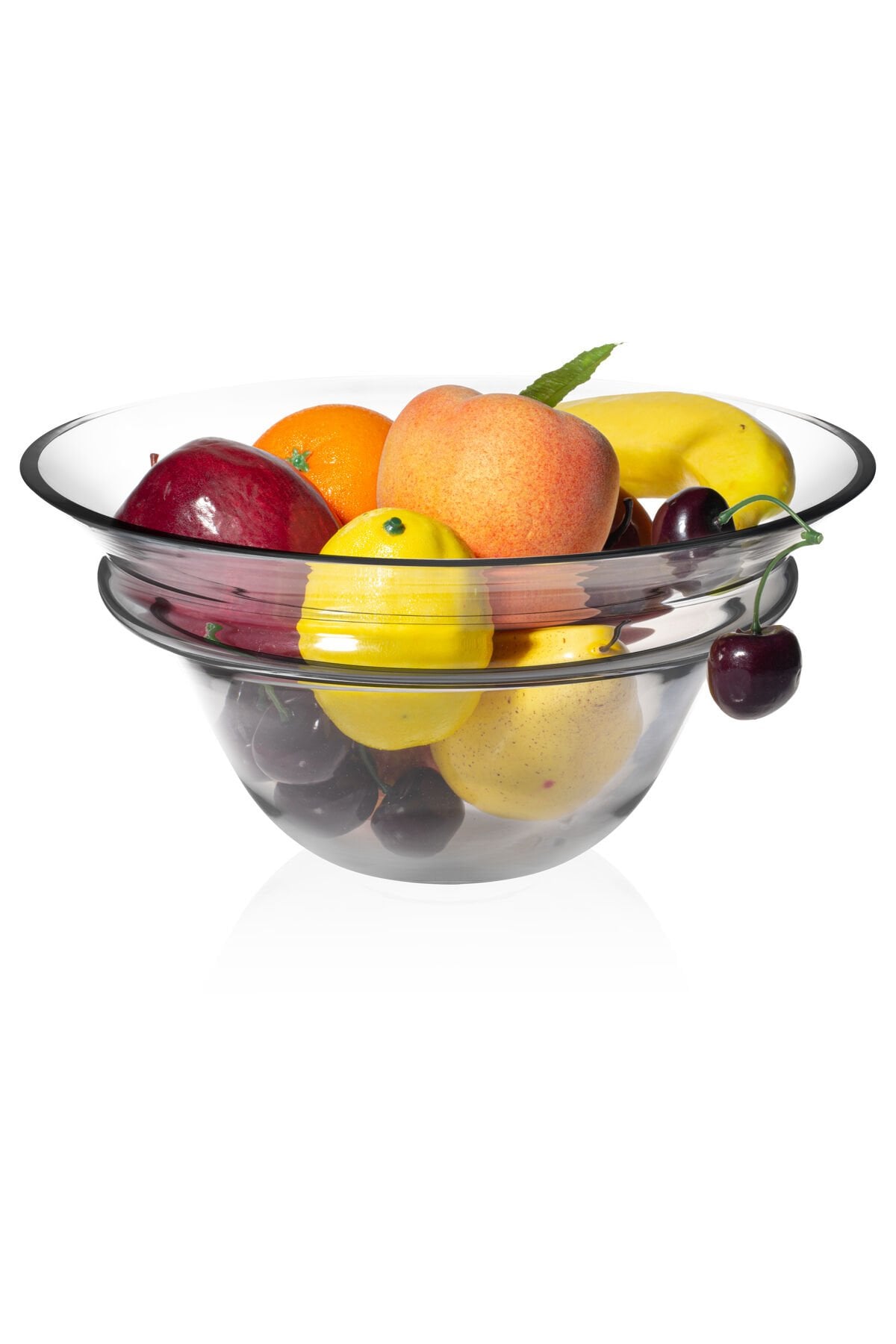 Milano - Yuvarlak Soğuk Kesim El Yapımı Meyvelik & Salata Kase Büyük Derin