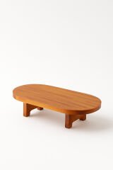 Akasya Ahşap Ayaklı Sunum ve Kesim Panosu 33x15,5 cm Doğal Servis Tahtası Küçük