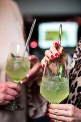 Fizz - 6'lı Borosilikat Cam Düz Pipet