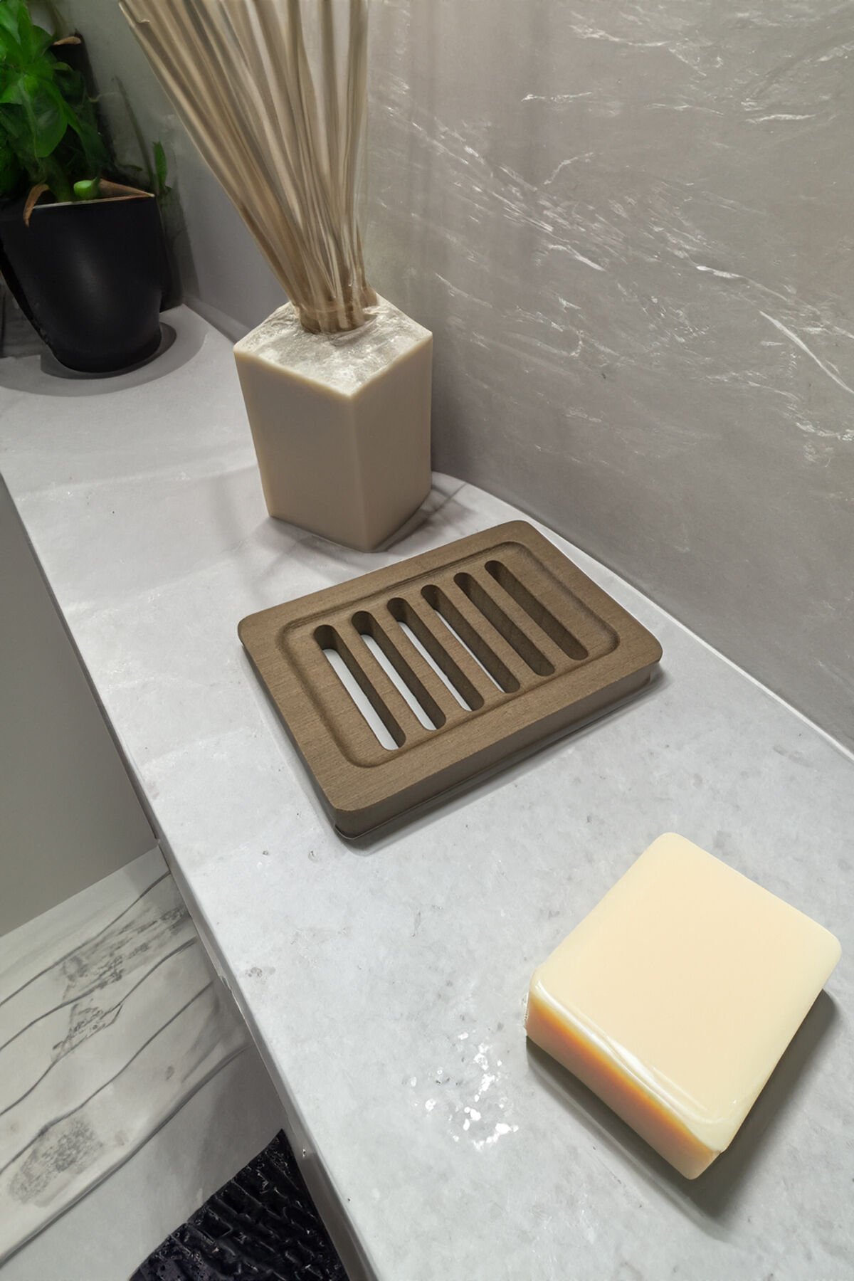 Paulo -  Naturewood Katı Sabunluk Kare