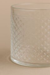 Siena- 4'lü Ahşap Kapaklı Kaşık Hediyeli Cam Saklama Kabı Bambu Kapak 375 cc