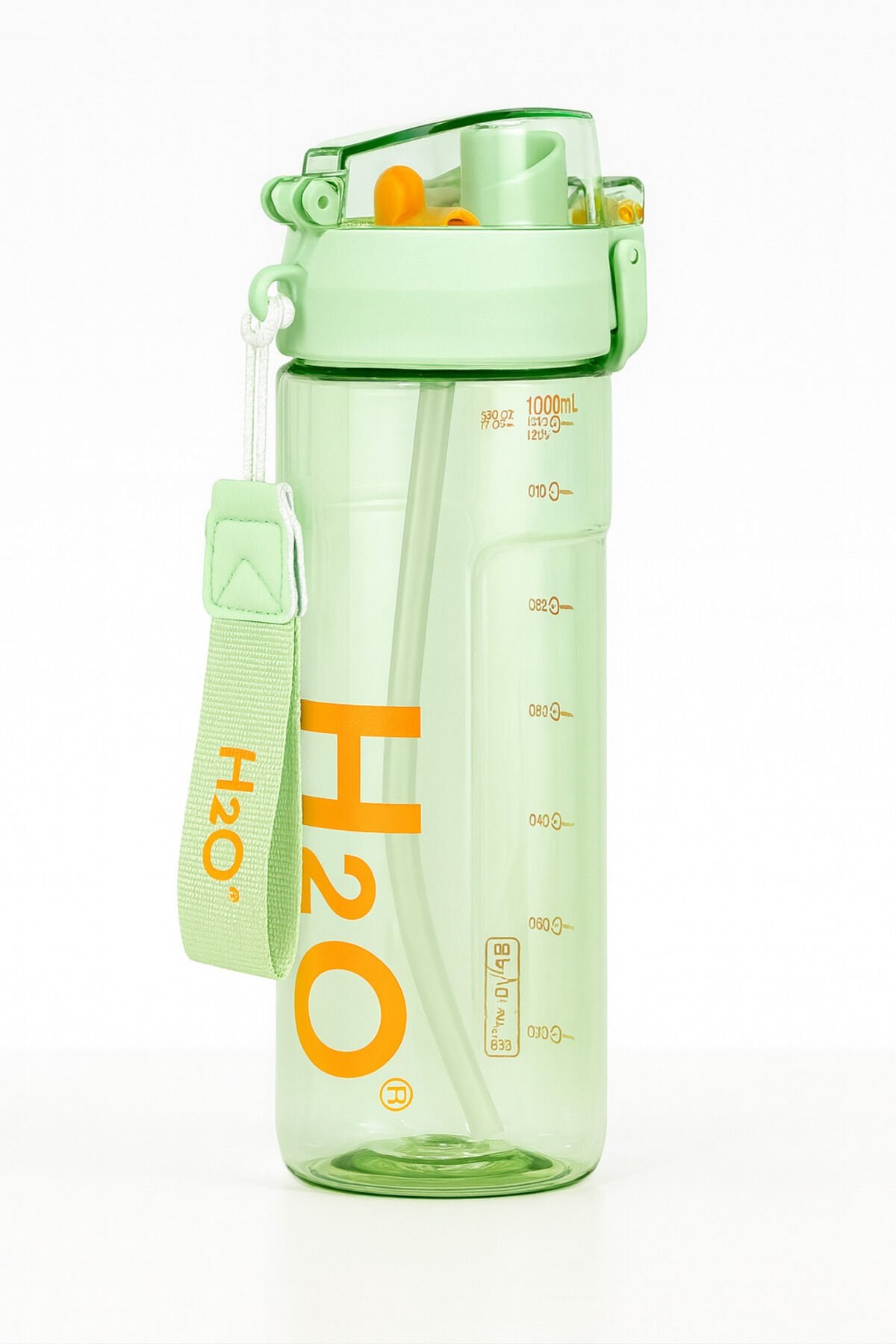 H2O Tritan Matara 750 ml BPA’sız, Darbeye Dayanıklı, Sızdırmaz Kapaklı Suluk Yeşil