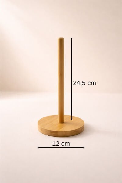 Rulo - Bambu Kağıt Havluluk Yuvarlak 27 cm