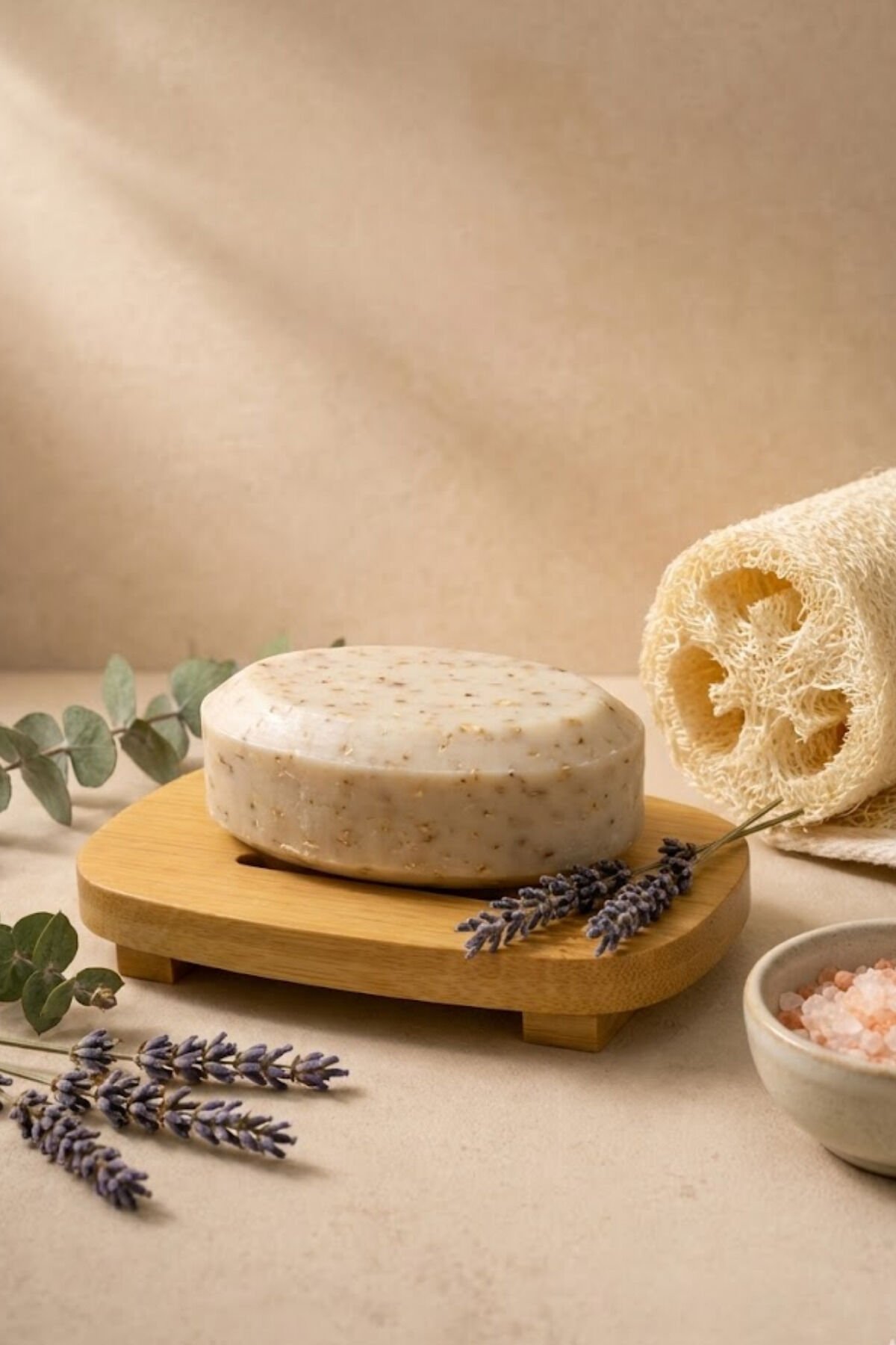 Line - Bambu Katı Sabunluk 12 cm