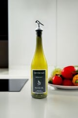 Amber Damlatmaz Kapaklı Zeytinyağı Şişesi Yağdanlık 750 cc