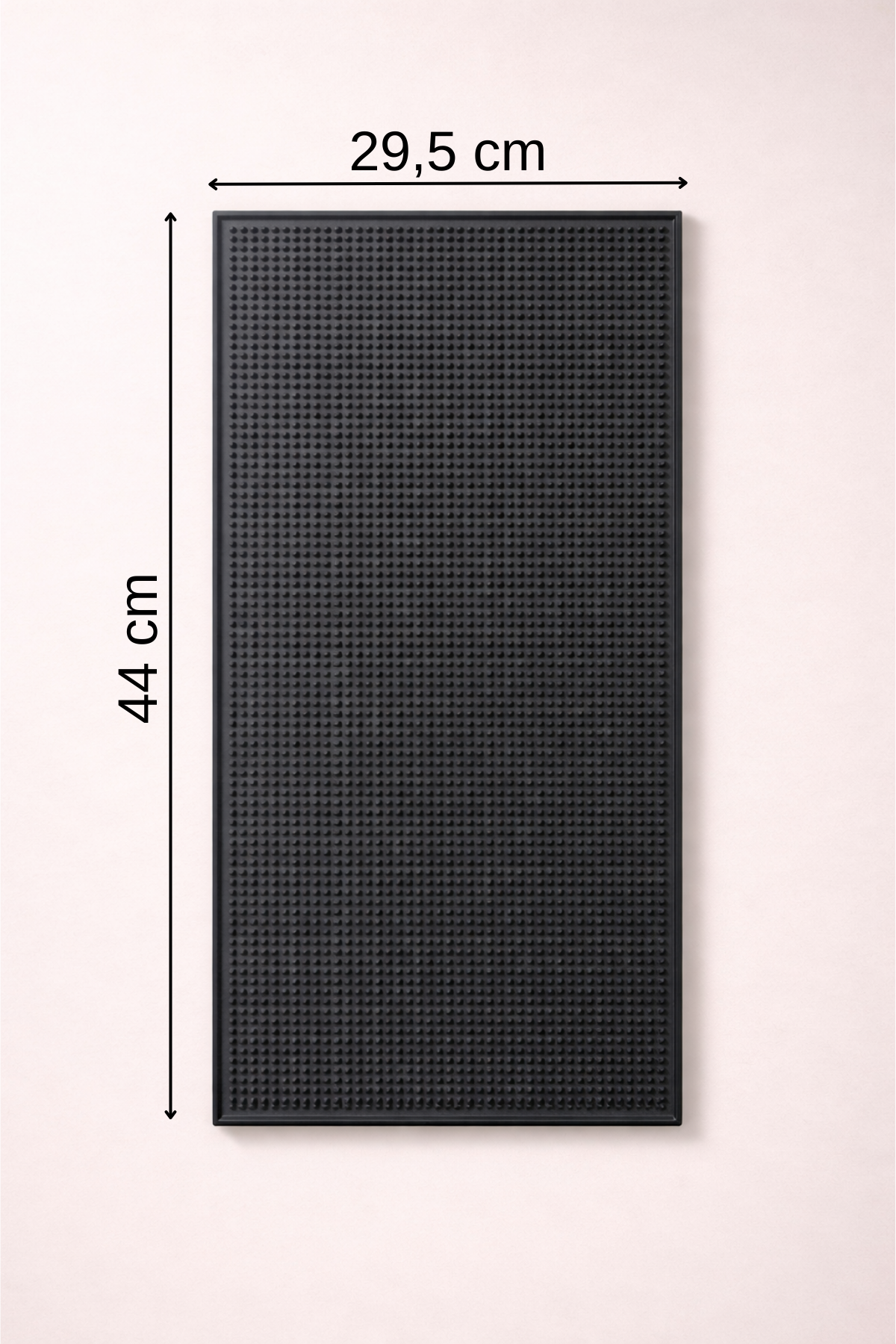 Mate - Bar Matı Silikon Kaydırmaz Bartender Servis Matı 29,5 x 44 cm