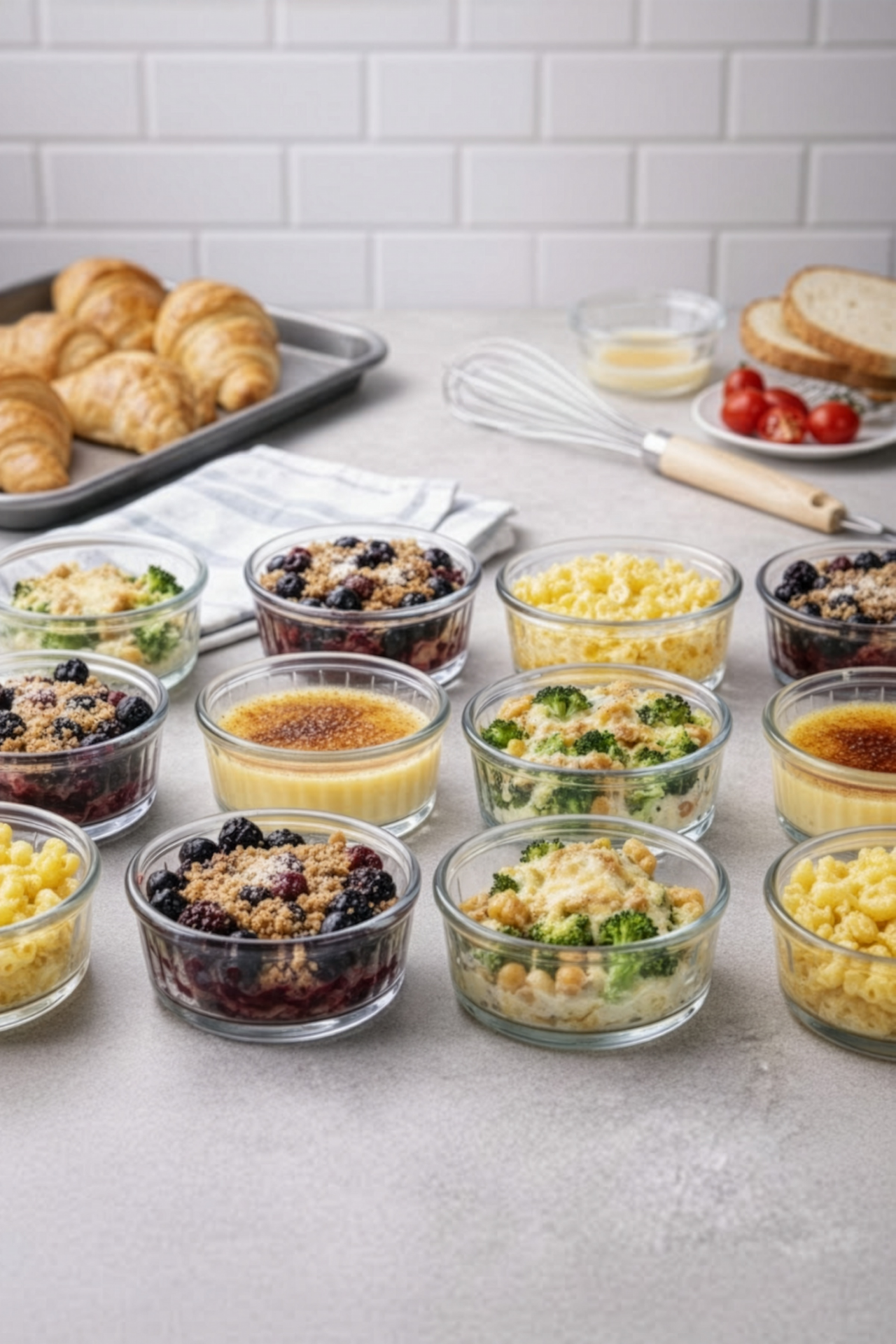 Pyrex 12'li Isıya Dayanıklı Bor Cam Kase Çizilmez Fırın Sufle Kabı 250 ml