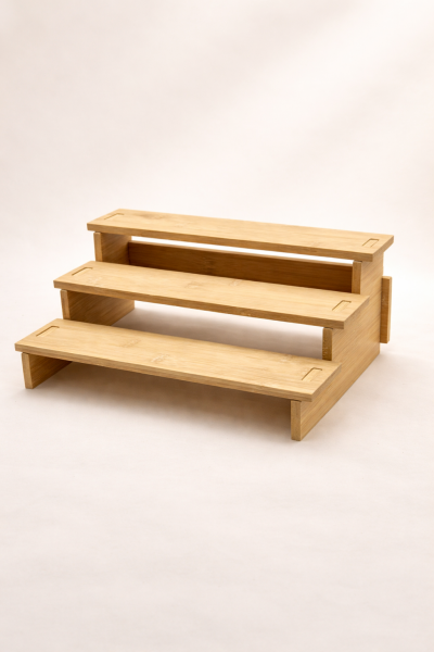 Tak - Çıkar Özellikli Ahşap Baharatlık Düzenleyici Organizer Stand Büyük