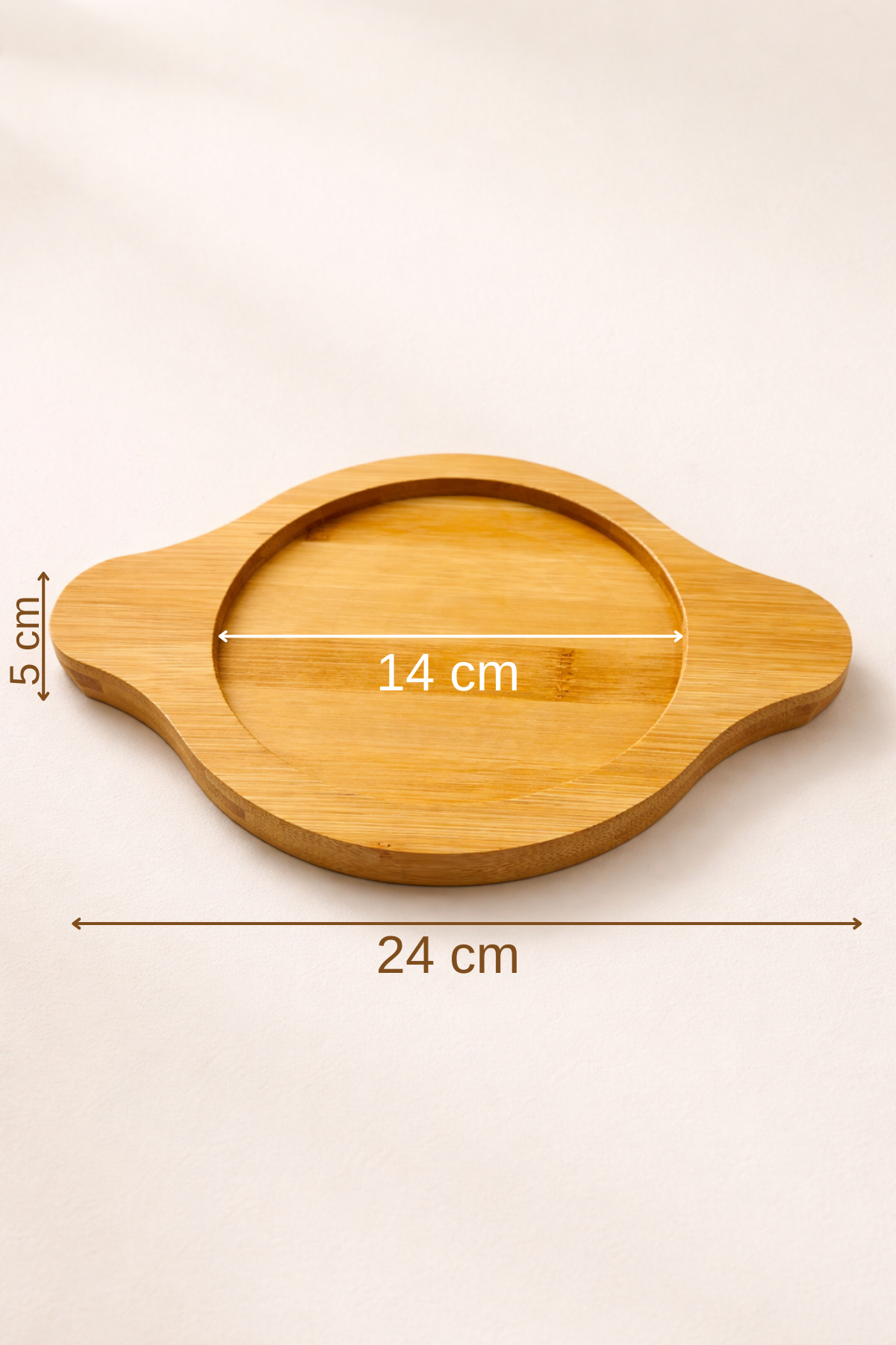 Felippe - Bambu Sahan Altlığı 14 cm