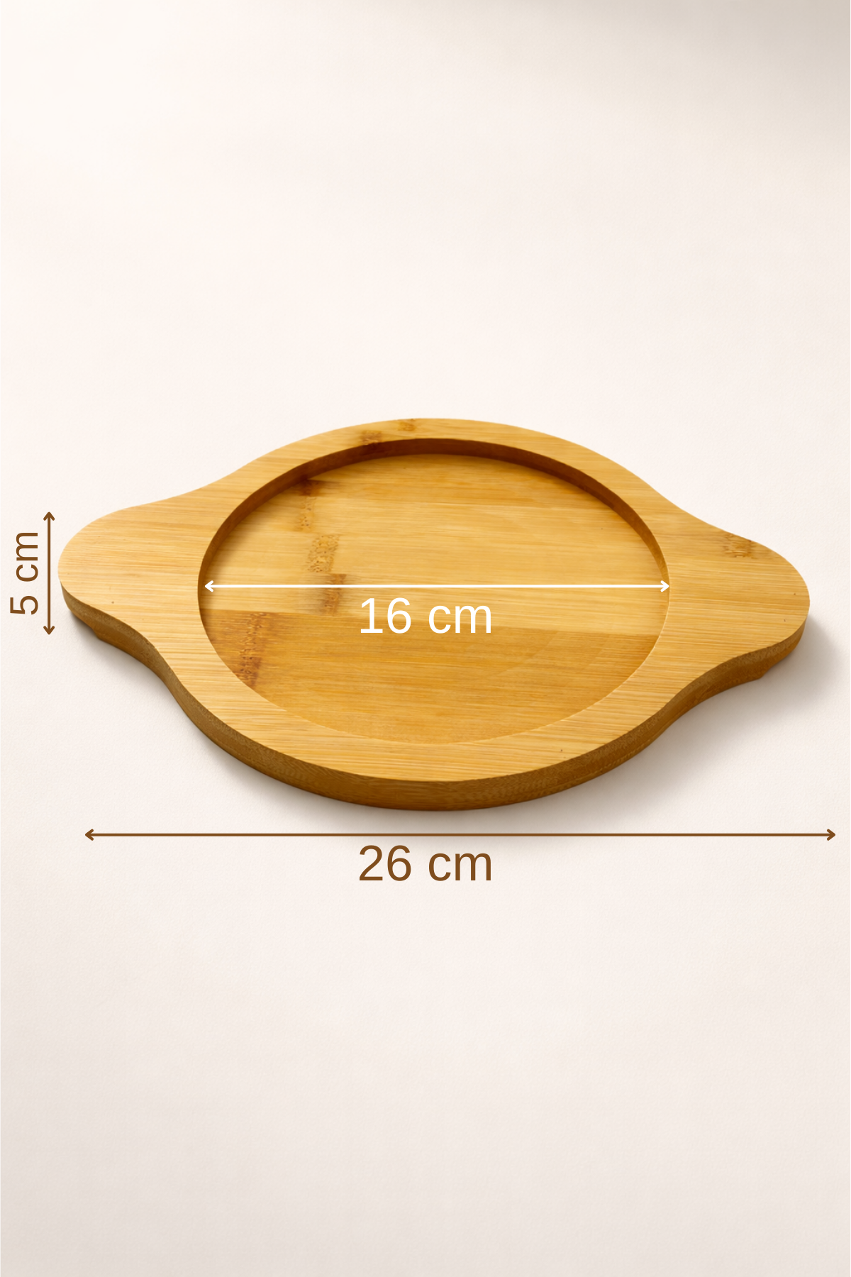 Felippe - Bambu Sahan Altlığı 16 cm