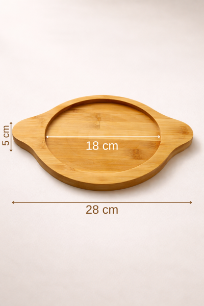 Felippe - Bambu Sahan Altlığı 18 cm