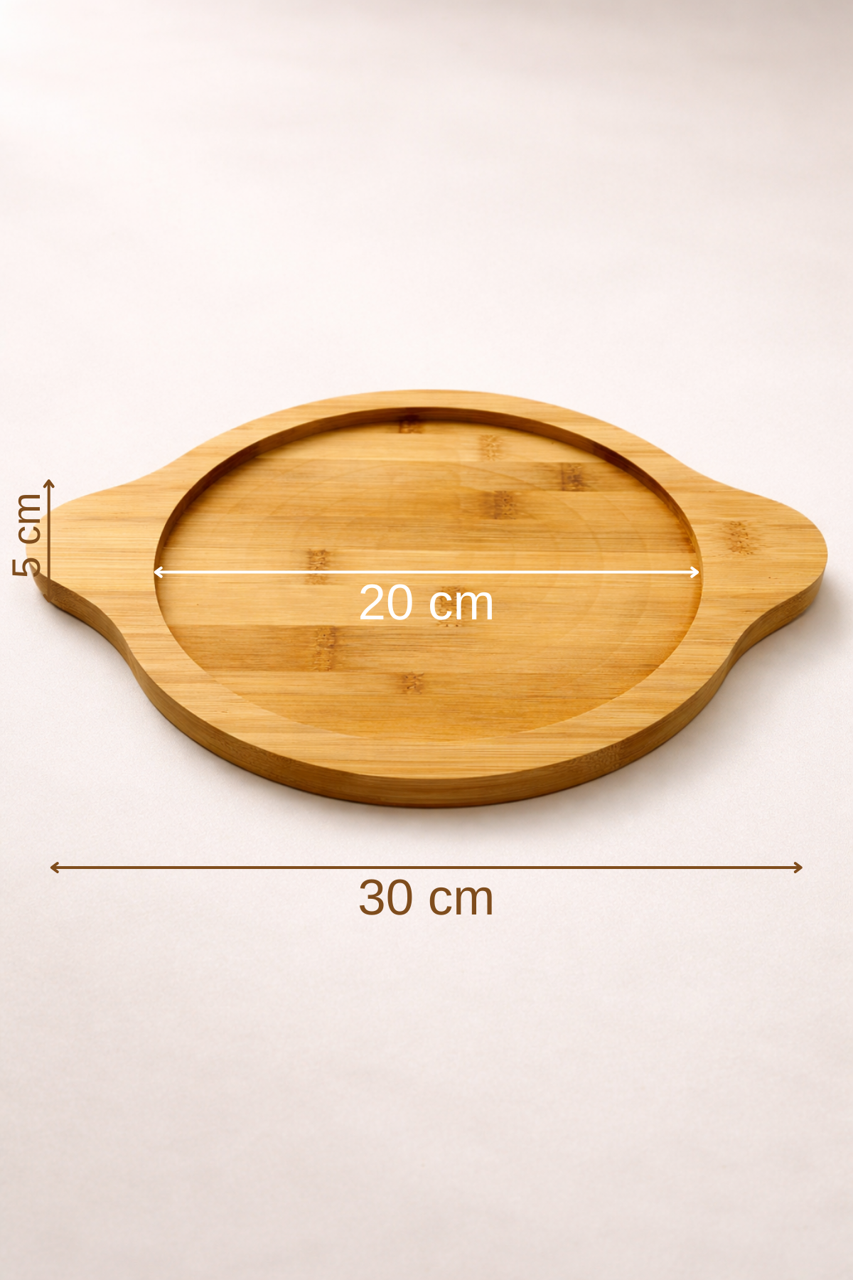 Felippe - Bambu Sahan Altlığı 20 cm