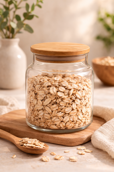 Fiona - 12'li Vakumlu Bambu Kapaklı Küçük Boy 630 ml Kavanoz Takımı